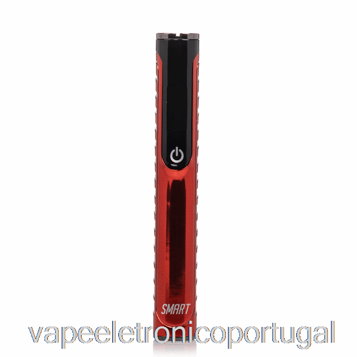 Vape Eletrônico Yocan Preto Smart 510 Bateria Vermelha